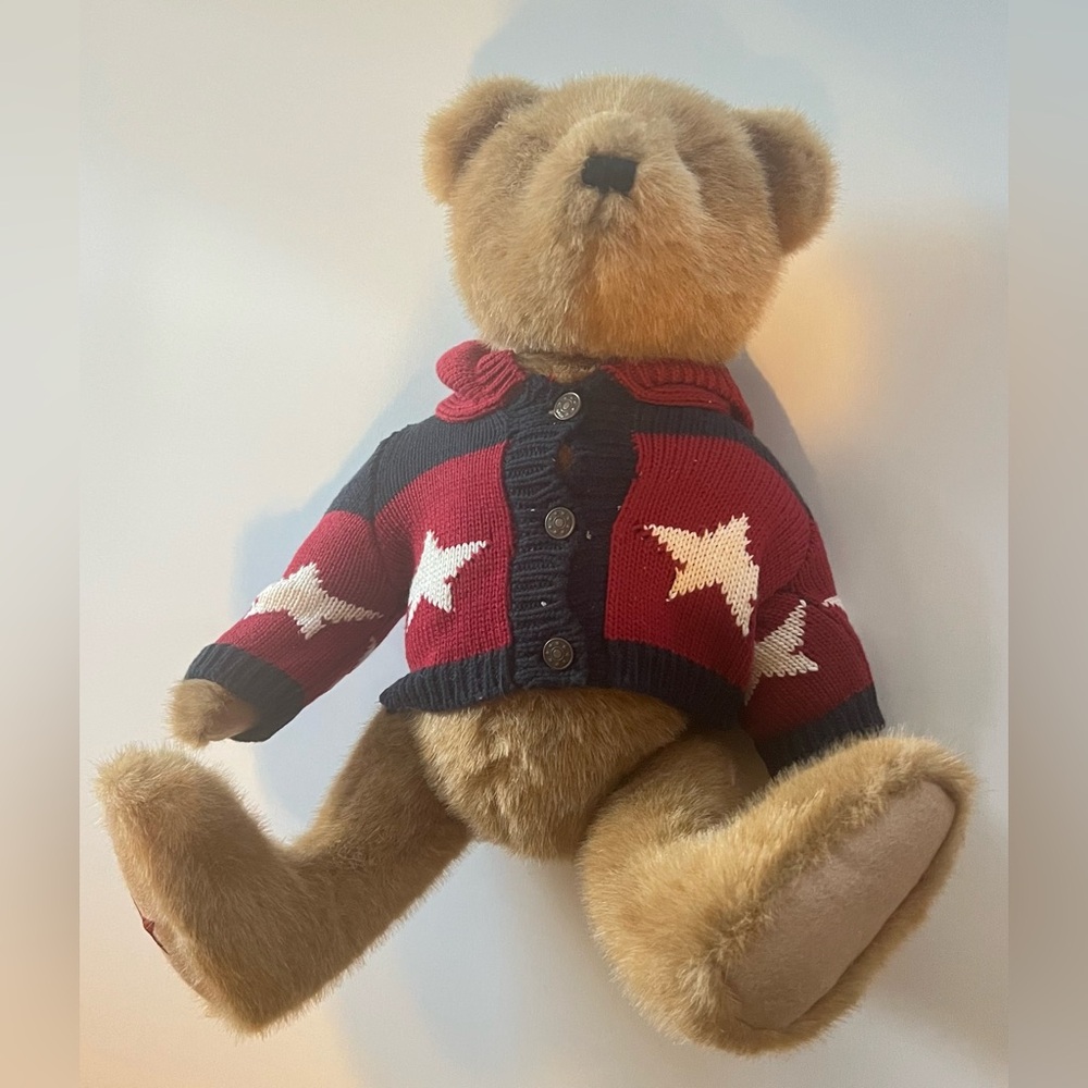 Boyd’s Bear Dee Washington Best Dressed Star Spangled Wind Up Key Musical Bear